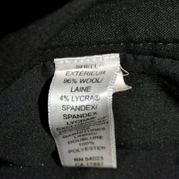 Banana Republic Black Pants Wide Leg 10 - Picture 7 of 8